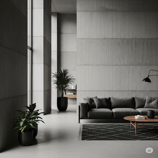 Brutalist Interior Design
